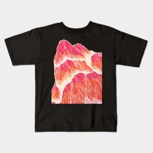 The bright gem mountain Kids T-Shirt